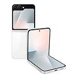 Samsung Galaxy Z Flip7 FE Cell Phone, 128GB AI Smartphone, Unlocked Android, Long Battery Life, 2025, US 1 Yr Manufacturer Warranty, White