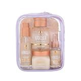 Tree Hut Mini Vanilla Everything Shower Gift Set, Mothers Day Gifts, Exfoliating Sugar Scrub, Foaming Gel Wash & Whipped Body Butter, Hydrating & Moisturizing Self-Care Gift Set for Smooth Skin