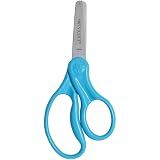 Westcott 13130 Right- and Left-Handed Scissors, Kids' Scissors, Back to School, Classroom Supplies, Ages 4-8, 5-Inch Blunt Tip, Assorted