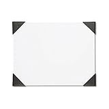 Doolittle 40003 100% Recycled Doodle Desk Pad, Unruled, 50 Sheets, Refillable, 22 x 17, Brown