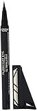 L'Oreal Paris Makeup Infallible Flash Cat Eye Waterproof Liquid Eyeliner, Black, 0.44 oz.
