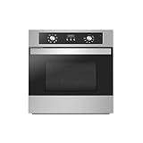 Midea 24" Mechanical Single Wall Oven, 2.5 Cu. Ft.-Capacity, Built-in Oven with 8-in-1 Cooking Modes, Stainless Steel