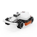 Mammotion LUBA 3 AWD 5000H Robot Lawn Mower for 1.25 Acres, 360° LiDAR+NetRTK+AI Vision Tri-Fusion Positioning, All-Wheel-Drive for 80% Slopes, 50 Multi-Zone Management, Cutting Height 2.2"-4.0"