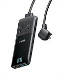 Anker Prime Charging Station, 140W 6-in-1 Travel Power Strip, 2 USB C