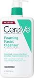 CeraVe Foaming Facial Cleanser, Face Wash for Oily Skin, 19oz