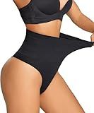 Dulchany Thong Shapewear Tummy Control Underwear For Women Seamless Body Shaper Panties