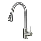 VFAUOSIT Kitchen Faucet with Pull Down Sprayer, Modern Bar Sink Faucet