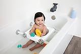 Regalo Baby Basics™ Bath Seat, Award Winning Brand, Provides Support and Balance for Sit-Up Bathing, Includes Strong and Secure Suction Cup System, Drain Holes for Easy Clean Up, 0560 DS, White