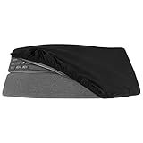 Geekria Keyboard Dust Cover, Ergonomic Keyboard Cover Protector, Dust and Water Splash Resistant, Compatible with Logitech ERGO K860 (Black)