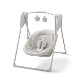 Graco Slim Spaces Compact Baby Swing, Tate