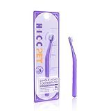 HICC PET Toothbrush for Cats & Small Dogs, Vet-Recommended, Triple Bristle, Ergonomic Design Pet Toothbrush for Improves Oral Hygiene, Gentle on Gums & Dental Care, Deep-Cleaning
