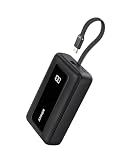 Anker Zolo Power Bank, 20,000mAh 45W Portable Charger with Built-in USB-C