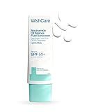 WishCare 5% Niacinamide Oil Balance Fluid Sunscreen SPF 50 PA++++ - Lightweight Matte Sunscreen SPF 50 for Oily Skin & No White Cast 50g