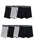 Fruit of the Loom Men's Coolzone Boxer Briefs (Assorted Colors), Short Leg - 7 Pack - Black/Gray, Large (7SBL7AM)