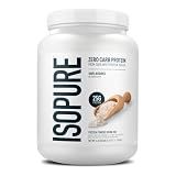 Isopure Zero Carb Whey Isolate Protein Powder, Unflavored 1 LB