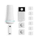 SimpliSafe 11 Piece Wireless Home Security System Gen 3 with Wireless Indoor HD Camera - Optional 24/7 Professional Monitoring - No Contract - Compatible with Alexa and Google Assistant,White