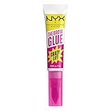 NYX PROFESSIONAL MAKEUP The Brow Glue Crazy Lift, Brow Lamination Gel with 16HR Strong Hold & Built-In Styling Comb - Clear Eyebrow Gel