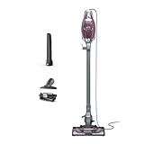 Shark HV322 Rocket Pet Plus Corded Stick Vacuum with LED Headlights, XL Dust Cup, Lightweight, Perfect for Pet Hair Pickup, Converts to a Hand Vacuum, with (2) Pet Attachments, Bordeaux/Silver
