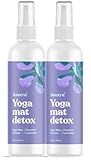 ASUTRA Yoga Mat Cleaner Spray Bundle (Peaceful Lavender), 4 fl oz (Pack of 2) - No Slippery Residue, Organic Essential Oils, Deep-Cleansing for Fitness Gear & Gym Equipment