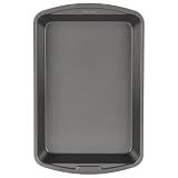 Good Cook Everyday Bake & Roast Pan with Scratch-Resistant Metal-Utensil Safe Nonstick, 13 x 9-Inch, Gray