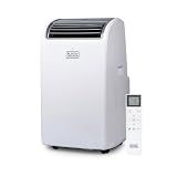 BLACK+DECKER Smart Portable Air Conditioner with Heat, 14,000 BTU, White