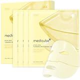 medicube Jelly Gel Mask with Brightening Kojic Acid Turmeric, 4EA