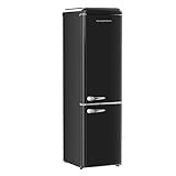 Frigidaire Retro 9.2 Cubic Foot Fridge with Bottom Mount Freezer, 9.2 cu. ft, Black