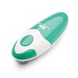 Kitchen Mama Auto Electric Can Opener, Battery Operated, Teal