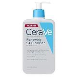 CeraVe Renewing Salicylic Acid Cleanser, BHA Exfoliating Face Wash, 16oz