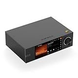 EVERSOLO DMP-A6 Music Streamers, Network Player, Digital Music Streamer, DAC, Music Service&Streaming MQA Full Decode, DSD512 PCM768kHz/32Bit Bluetooth 5.0, 6’’HD Touchscreen, Exclusive App
