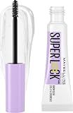 Maybelline Super Lock Brow Glue Eyebrow Gel, Lightweight Brow Gel For Up To 24HR Hold, Clear, 1 Count