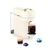 Nespresso Vertuo Next Coffee and Espresso Maker by De'Longhi, Creamy White and Gold