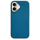 Eco by GranolaGear - Eco-Friendly Phone Case for iPhone 16 - Biodegradable, Compostable, Plastic-Free, Made from Plants - Pacific Blue
