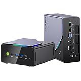 GMKtec K12 Gaming Mini PC Oculink AMD Ryzen 7 H 255 (Upgraded 8745HS) 32GB DDR5 RAM 512GB SSD, Desktop Computer Radeon 780M Graphics, 3X M.2 2280 Storage Expansion, Dual NIC 2.5G, HDMI 2.1, USB4
