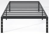 NEW JETO Metal Bed Frame,Twin Size Bed Frame with Storage Space,14 Inch