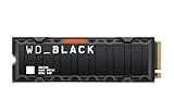 WD_BLACK SN850X 2TB NVMe SSD with Heatsink - M.2 2280, Up to 7,300 MB/s Read speeds, Up to 6,300 MB/s write speeds, Works with Playstation 5, High Performance Internal Solid State Drive - WDS200T2XHE