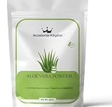 Accessorize Kingdom Aloe Vera Herbal Powder for External Use – For DIY Face & Hair Packs | 8.8 oz (250g)