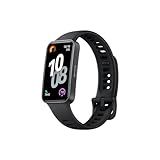 HUAWEI Band 10 Smartwatch with AI-Powered Fitness Monitoring, Pro-Level Sleep Analysis, Emotional Wellbeing Assistant,Streamlined Metallic Design,Fast Charging,iOS Android (Band 10, Strap Black)