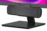 Cyber Acoustics CA-2890 USB Speaker Bar with Clip-On Monitor Mount Design