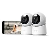 eufy Security 4K Indoor Camera E30, No Subscription, Pan and Tilt