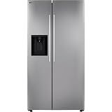 LG 27 cu. ft. Side-by-Side Standard Depth Slim in Door Ice and Water Dispenser in PrintProof Stainless Steel Wi-Fi Enabled LS27T3230S
