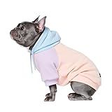 Spark Paws Dog Hoodie - Premium Quality, Buttery Soft, Superior Comfort and Fit, Calming Fleece Interior, Suitable for All Breeds - Cotton Candy - L