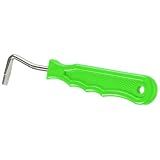 Tough 1 Metal Hoof Pick, Neon Green