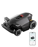 roborock RockMow X115H Robot Lawn Mower, Wire-Free 4WD Robot Lawn Mower with Full-Band RTK + Quad-Vision Navigation, Auto Mapping, Multi-Sensor AI Obstacle Avoidance, 80% Slope, Covers Up to 0.37 Acre