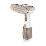 Conair Handheld Garment Steamer for Clothes, Turbo ExtremeSteam 1875W Fabric Steamer, Portable Handheld Design, Strong Penetrating Steam, White/Champagne