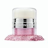 SUMEITANG Glitter Air Cushion Highlighter Powder - 3D Contour & Brighten Face, Eyes, Body, Hair | Pearlescent Patting Powder Create a Shimmering Look | Easy-Use & Perfect for Daily & Special Occasions