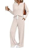 LILLUSORY Women's 2 Piece Matching Lounge Sets 2026 Trendy Fall Outfits