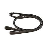 SIE Leather reins with stoppers (Full, Brown)