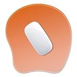 ITNRSIIET Mouse Pad Non-Slip Rubber Base Smooth Surface Stitched Edges Waterproof Durable Compatible with All Mice for Office & Gaming, Desk Accessory, 8.7x8.3x0.12 inch, Sunset Gradient