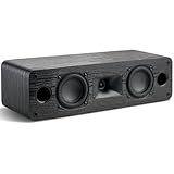 Saiyin Slim Center Channel Speaker,for Desktop Stereo or Home Theater Surround Sound, Dual 3.5" Woofer,Requires a Separate Amplifier or Receiver, Wall Mountable, Single,17 Inch